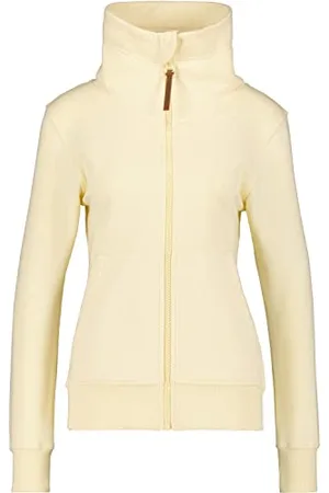 alife kickin ALIFE and Kickin VivianaAK A Sweatjacket – Damen Sweatjacke – Kapuzenjacke mit Reißverschluss – Kurze Zipper Jacke für Herbst & Winter S