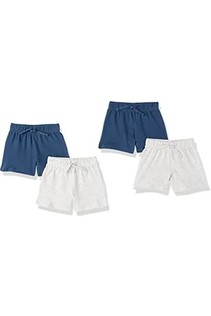 Amazon Unisex Baby Baumwollshorts Zum Schlüpfen - Auslauffarben, 4er-Pack, , 24 Monate