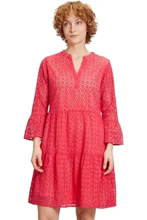 Cartoon Damen Casual-Kleid mit Stufen ,42
