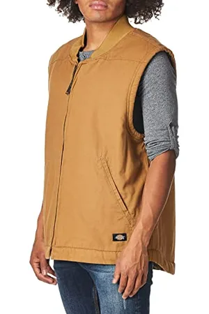 Dickies Herren Relaxed Fit Sherpa Lined Vest Arbeits-Utility-Oberbekleidung, , XXL