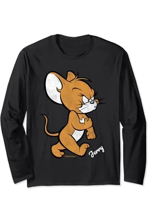 Tom And Jerry Angry Mouse Langarmshirt