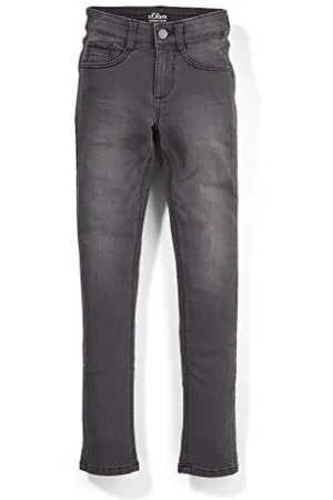 QS by s.Oliver Jungen 402.11.899.26.180.2043225 Slim Jeans, Grau, 170 Slim EU