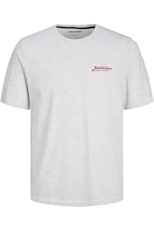 JACK & JONES Herren Jjerik Tee Ss Crew Neck T-Shirt, , S