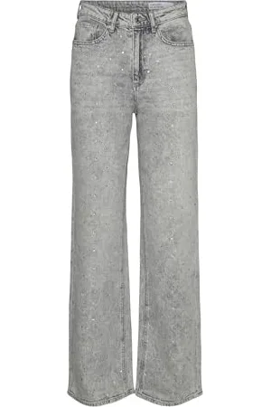 VERO MODA Female Weit geschnitten VMTESSA Hohe Taille Weit geschnitten Jeans