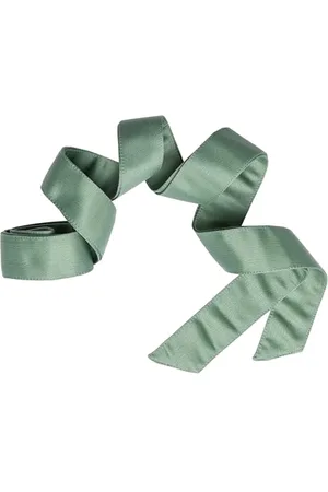Maya Deluxe Damen Womens Belt Ladies Satin Sash Waist Tie Ribbon Bow Accessory for Bridesmaids Bridal Wedding Prom Evening Occasion Gürtel, , L-XL