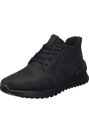 Ecco Herren ASTIR Mid-Cut Boot, Black, 45 EU