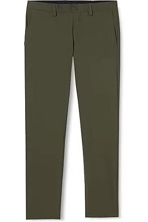 Replay Herren Chino Benni Regular-Fit Hyperflex Hybrid mit Stretch, (Grün), 31W / 30L