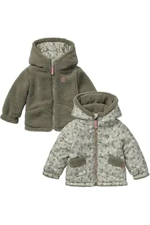 Noppies Baby - Mädchen Girls Reversible Jacket Fleury Allover Print, , 80 EU