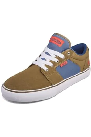Etnies Herren Barge LS Skate Shoe, Brown/Blue, 39 EU