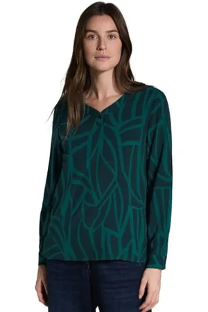 CECIL Damen B345247 Bedruckte Bluse, , M EU