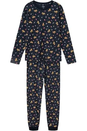 NAME IT Damen NWOVISMAS LS NIGHTSET R1 Women Schlafanzug, , XS