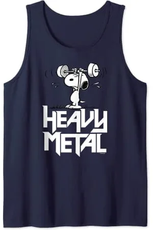 Peanuts Heavy Metal Snoopy Tank Top