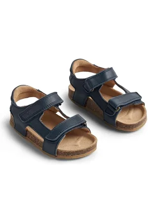 WHEAT Zehenfreie Kork-Sandale Corey - Unisex - echtes Leder