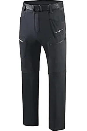 Black Crevice Herren Zip Off Leg Trekkinghose, , 3XL