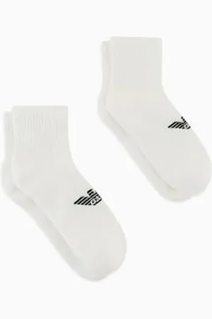 Emporio Armani 2er-Pack Knöchelsocken mit Adler-Logo