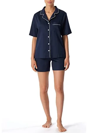 Schiesser Damen Pyjama Kurz Pyjamaset, , 36