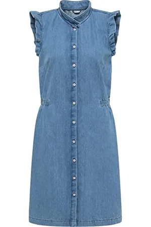 Mustang Damen Frida Denim Kleid, , 44