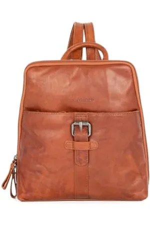 Spikes&Sparrow Lederrucksack Texas