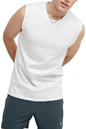 Champion Herren T-Shirt, Sleeveless, Tank, Classic Muscle Tee Top for Men (Reg. Or Big & Tall) Hemd, , XL