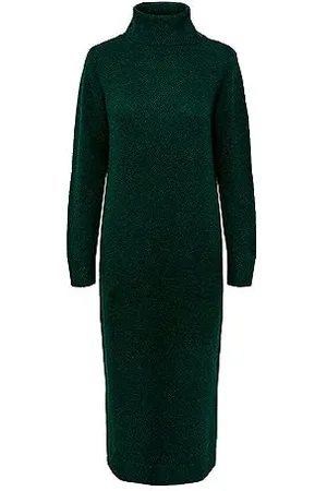 Pieces® Pcjuliana Ls Rollneck Knit Dress Noos Bc