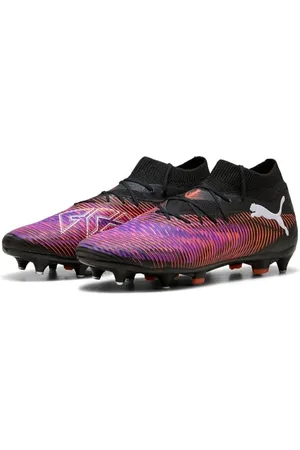 PUMA Unisex Future 8 PRO MXSG Fussballschuh, Black White-Glowing RED, 46 EU