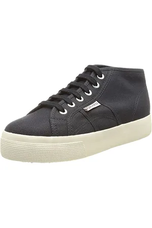 Superga Unisex 2578-COTU Hohe Sneaker, Blau (Navy-Offwhite F43), 39 EU