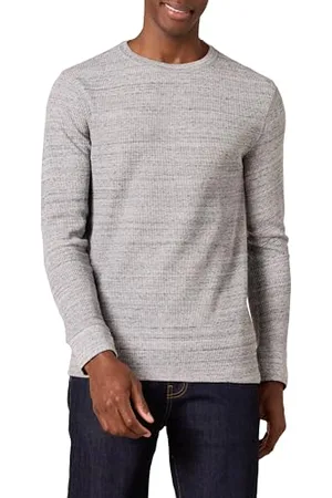 Amazon Herren Langärmeliges Waffel-Shirt, Normale Passform, , XS