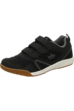 LICO BOULDER V Unisex Kinder Multisport Indoor Schuhe, Schwarz/ Anthrazit, 30 EU