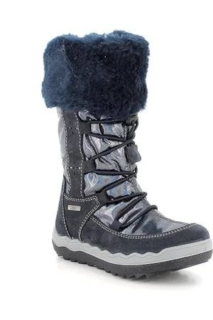 Primigi Jungen Mädchen Frozen GTX Schneestiefel, Navy-BLU Petrolio, 25 EU