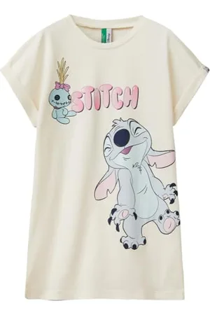 Benetton Mädchen Camicia Notte 30960c00n Nachthemd, , XS