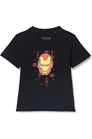 Marvel Jungen Bomarcots185 T-Shirt, , 6 Jahre