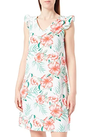 ONLY Damen Onlsylvie Fr Life S/S Frill Dress Ptm, , S