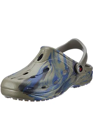 Chung Shi Unisex Dux Clogs, Khaki/Navy/Schwarz, 44/45 EU (XXL)