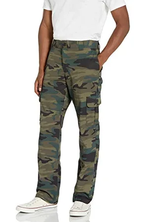 Dickies Herren, Mechanical Stretch Cargohose, regular, JÄGERGRÜN CAMO, 32W / 32L