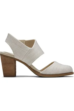TOMS WOMEN MAJORCA CLOSED TOE Natural Yarn Dye UK6.5