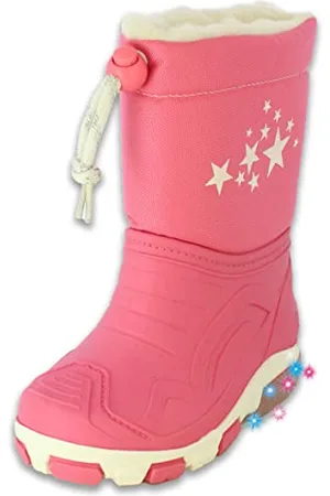 Beck Mädchen Blinking Stars Rain Boot, , 30/31 EU