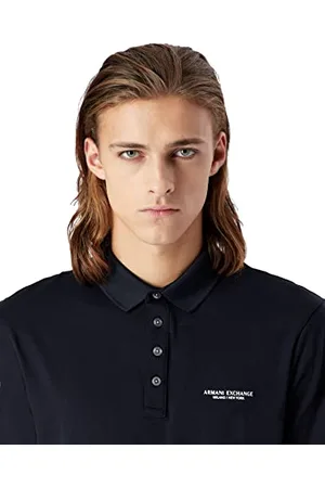 Armani Exchange Herren 4 Buttons Poloshirt, , XXL