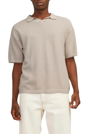 JACK & JONES Herren JORLINEN Knit SS Polo SN Poloshirt, , L