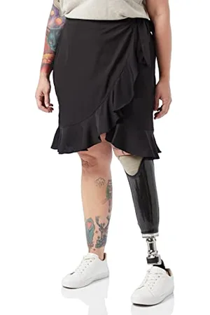 VERO MODA Damen Vmhenna Ga Noos Wrap Short Skirt Wickelrock, , M EU