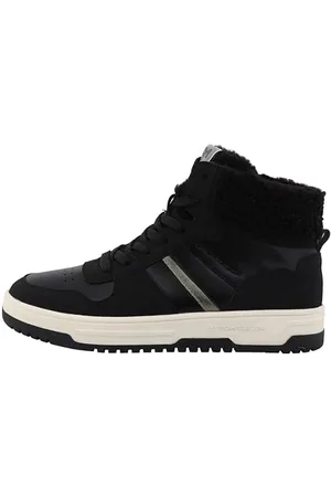 TOM TAILOR Damen 7490010014 Sneaker, Black, 39 EU