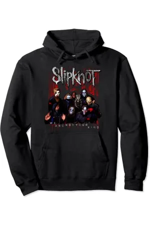 Slipknot Official We Are Not Your Kind Group Rot Pullover Hoodie