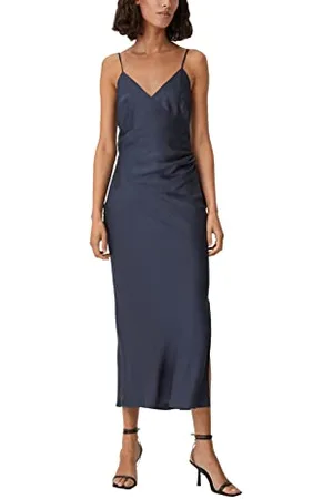 Comma, Maxikleid aus Satin