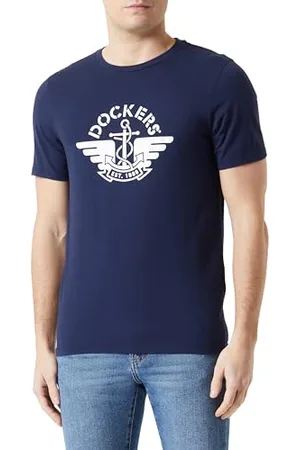 Dockers Herren Short Sleeve Graphic Tee T-Shirt, , L EU