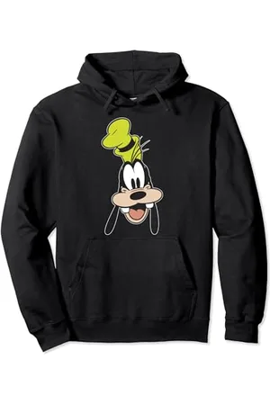 Disney Goofy Open Mouth Big Smile Pullover Hoodie