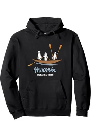 Moomin Mumin The Hattifatteners Rudern Pullover Hoodie