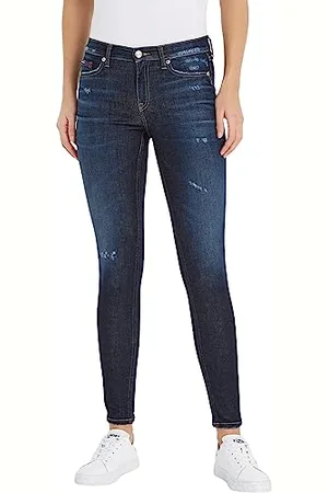 Tommy Hilfiger Damen Jeans Nora Skinny Fit, Blau ( Dark), 26W / 32L
