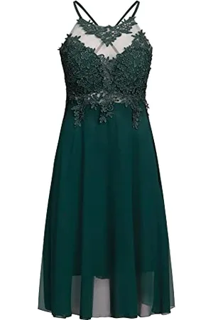 Apart Cocktailkleid aus Chiffon, Mesh und Spitze, , S, 71998