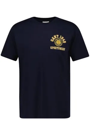 GANT Herren Crest Graphic Tshirt T-Shirt, , 3XL
