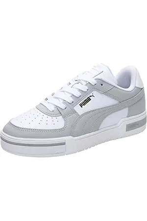 PUMA Unisex CA Pro Classic Sneaker, White-Harbor Mist, 38.5 EU