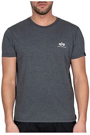 Alpha Industries Herren Basic T Small Logo T-Shirt, , 56